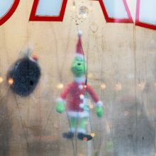 Grinch in Window